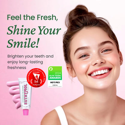 EUTHYMOL Whitening Toothpaste Pack of 5 – Stain Removal in 2 Weeks, Fresh Breath & Cavity Protection