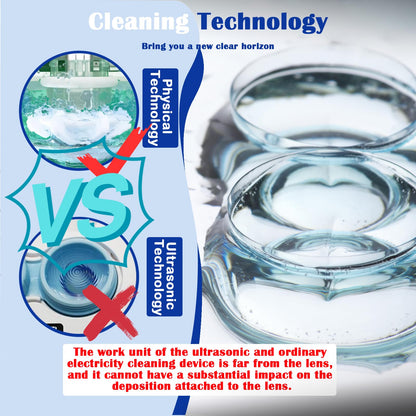EV Pro Contact Lens Cleaner Machine – Portable Deep Clean with LED Light