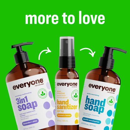Everyone 3-in-1 Kids Soap Tropical Coconut 32oz (6-Pack)