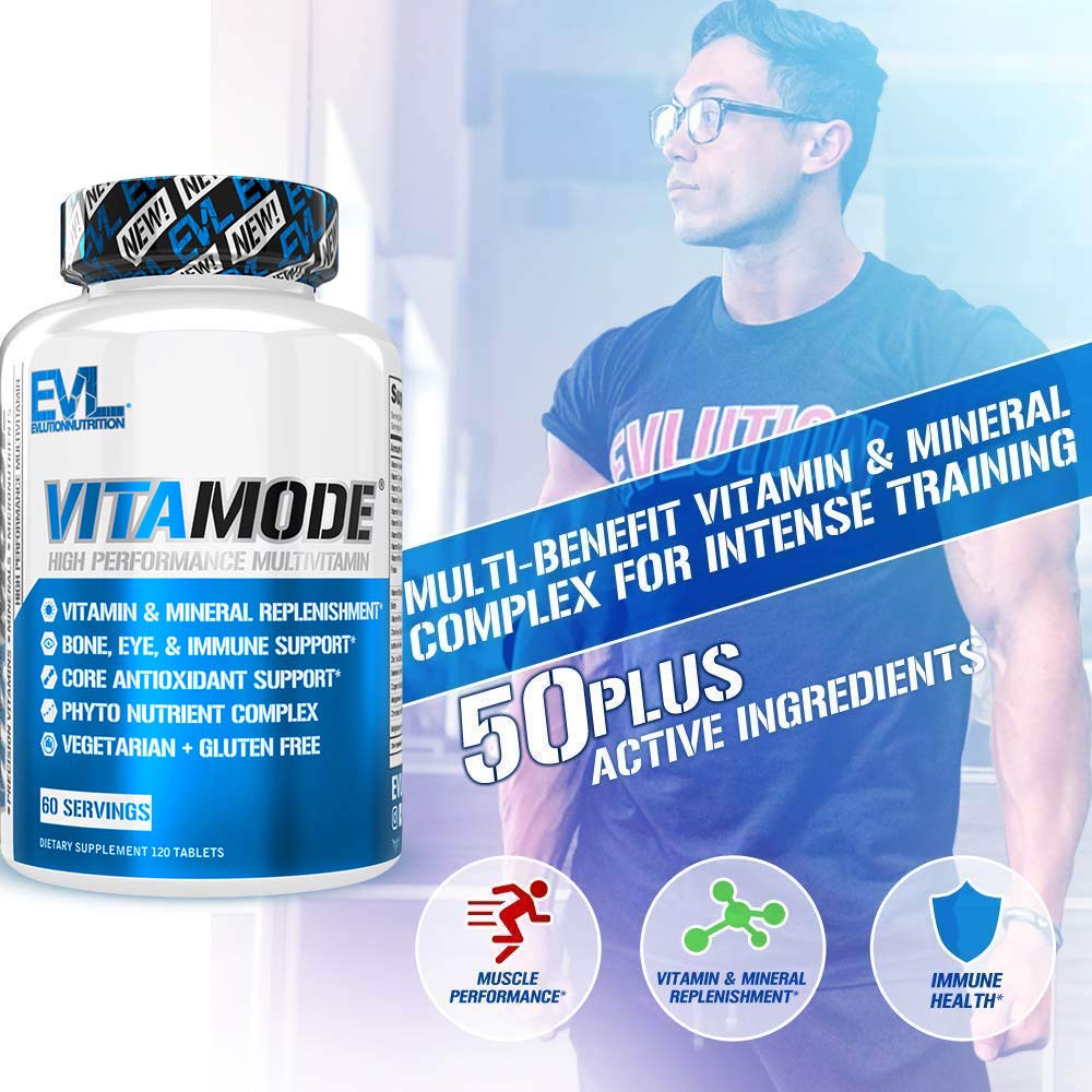 EVL Advanced Daily Multivitamin for Men | VitaMode Active – Energy, Immunity, Bone & Muscle Support