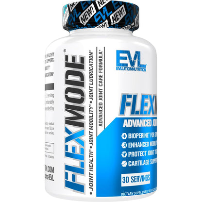 FlexMode Joint Supplement – High-Absorption Joint Support with Glucosamine, Chondroitin, MSM, Boswellia & Hyaluronic Acid – 30 Servings