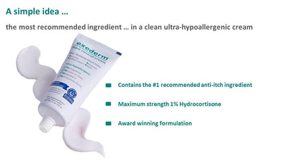 Exederm Flare Control Cream for Eczema & Dermatitis, 2oz