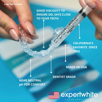 Expertwhite 22% Carbamide Peroxide Teeth Whitening Gel Refills – Made in USA