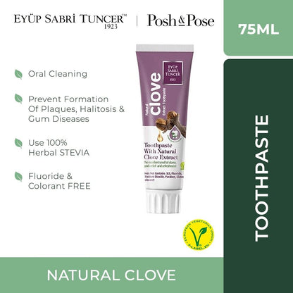 Eyup Sabri Tuncer EST1923 Toothpaste Series – Natural Clove Oil 75ml