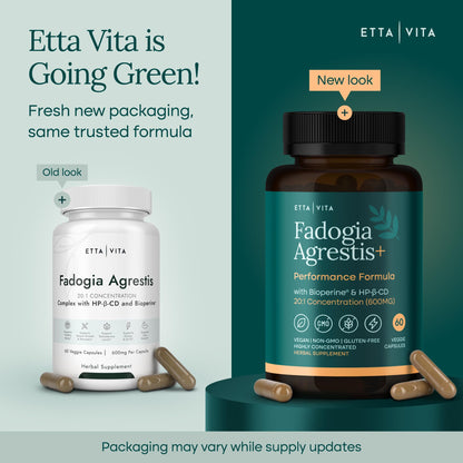 Organic Fadogia Agrestis 600mg for Natural Test Support – 60ct, 2x Purity, 3x Absorbent – Athlete Approved
