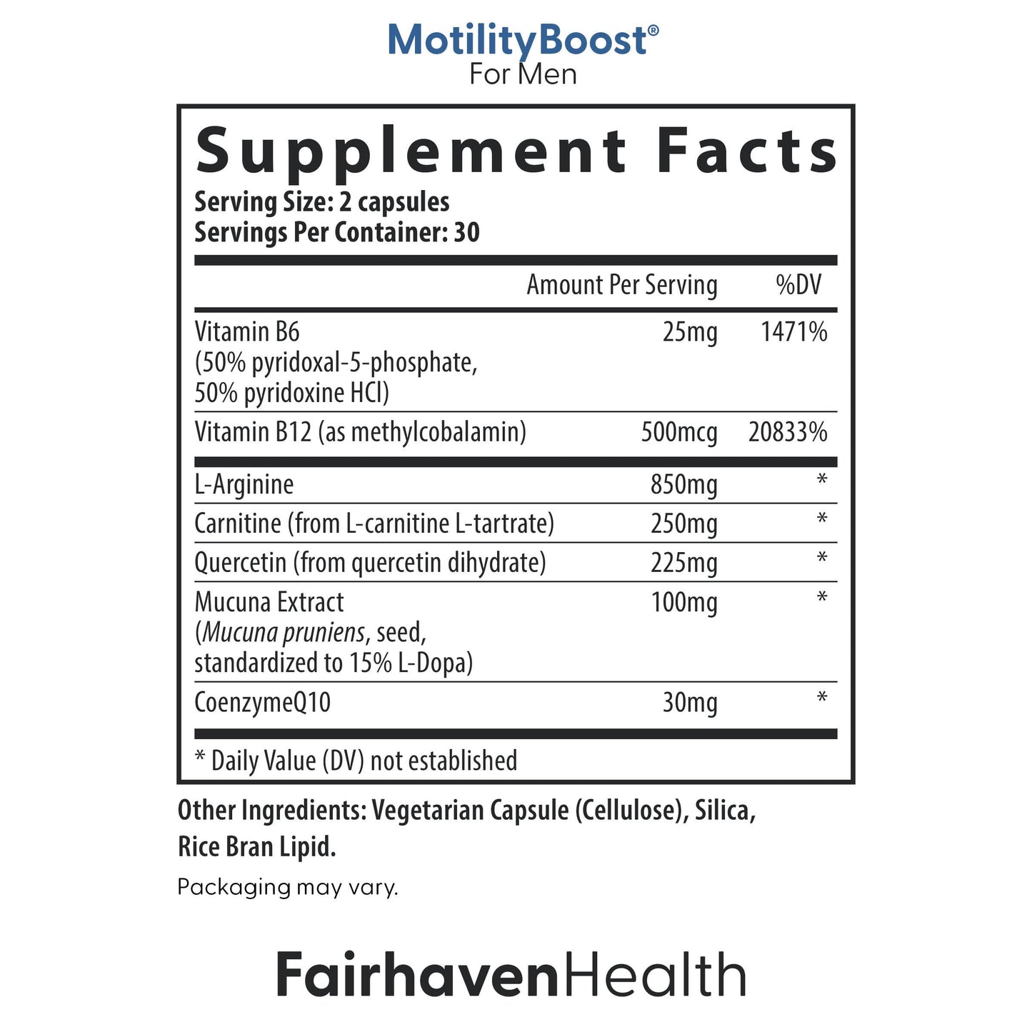 Fairhaven Health FertilAid for Men, MotilityBoost, and CountBoost Combo | Men’s Fertility Supplements