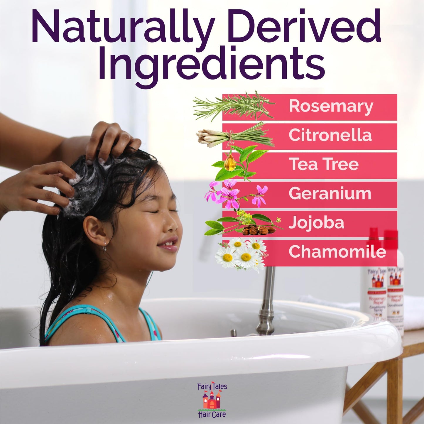 Fairy Tales Rosemary Repel Daily Kids Shampoo – 2-Pack, 32 oz