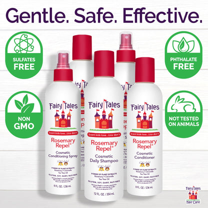 Fairy Tales Rosemary Repel Daily Kids Shampoo – 2-Pack, 32 oz