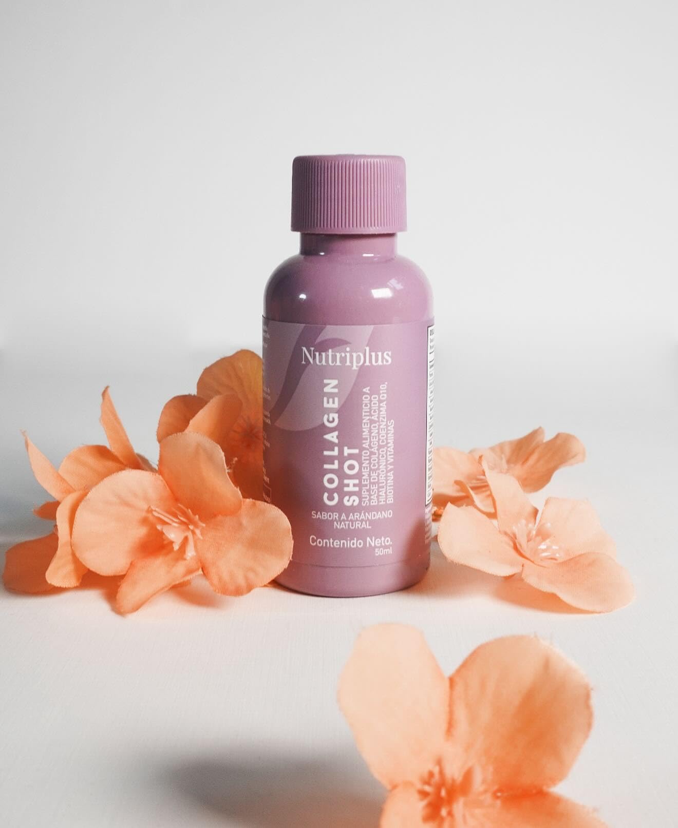 FARMASi Nutriplus Beauty Shot Collagen – Type I & III, Hyaluronic Acid, Vitamins | Sugar-Free Cranberry Flavor