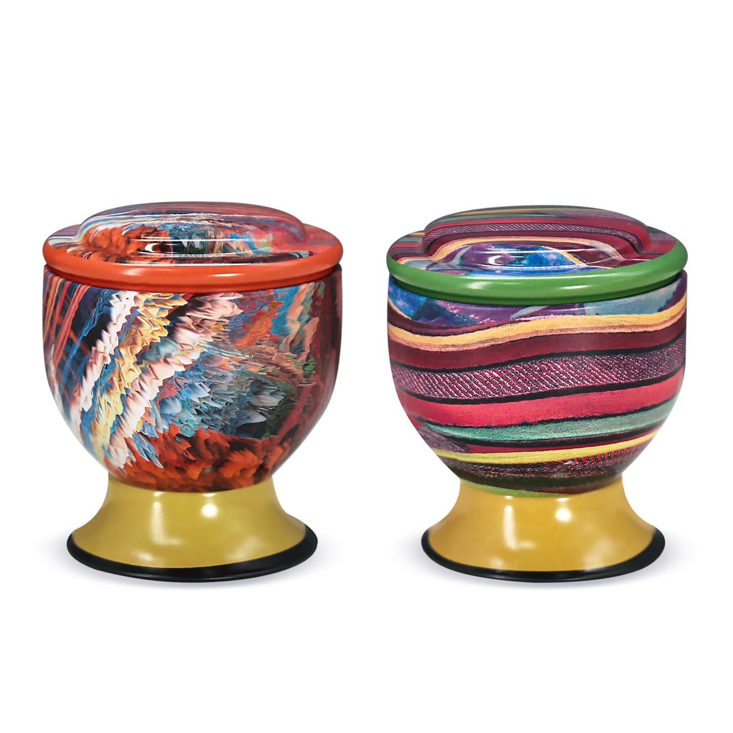 Fasize Home Aromatherapy Candles – 2-Pack 4oz Soy Tin Set (Jasmine & Lavender)