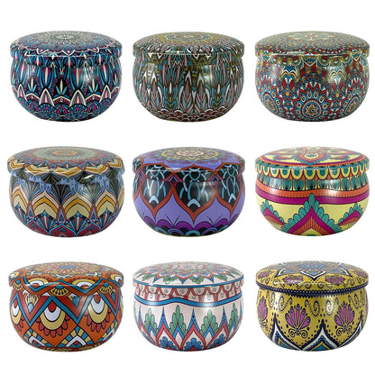 Fasize Scented Candles - 9-Pack 2oz, Up to 120 Hours Burn Time, Cozy Aromas for Any Occasion