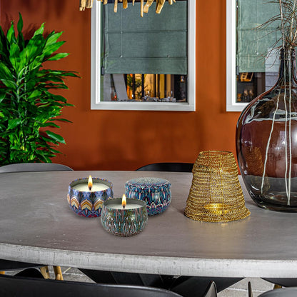 Fasize Scented Candles - 9-Pack 2oz, Up to 120 Hours Burn Time, Cozy Aromas for Any Occasion