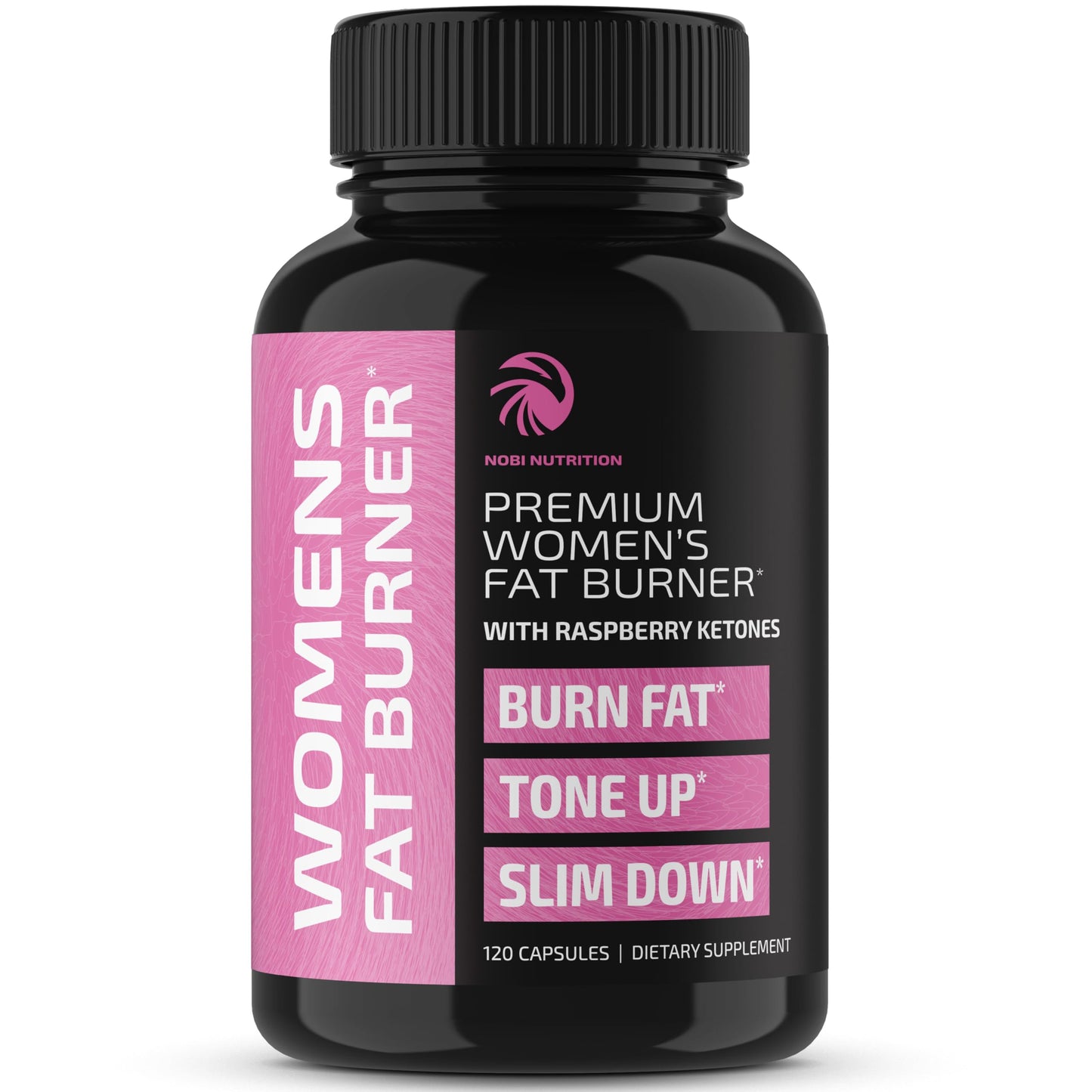 Fat Burners For Women | Raspberry Ketones, Appetite Suppressant & Metabolism Booster | 120 Capsules