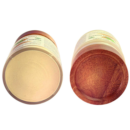 Feenlo Pure Organic Ashwagandha Root Powder in a Glass Jar – Non-GMO | 100g | Best Before Mar 31, 2027