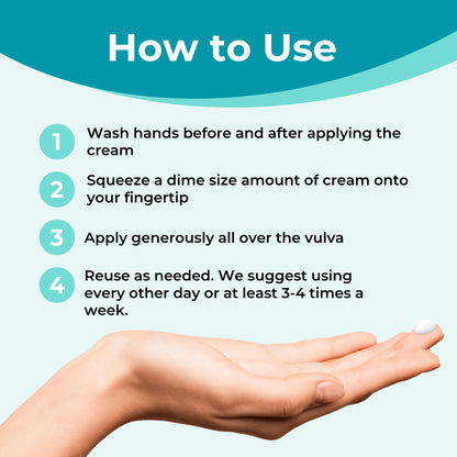 FemiClear Infection Protection Vulva Cream — Natural UTI Support for Recurring UTIs