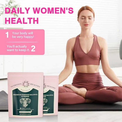 Feminine Balance Gummies – Hawaiian Pineapple | pH & Digestive Health, Immune Support