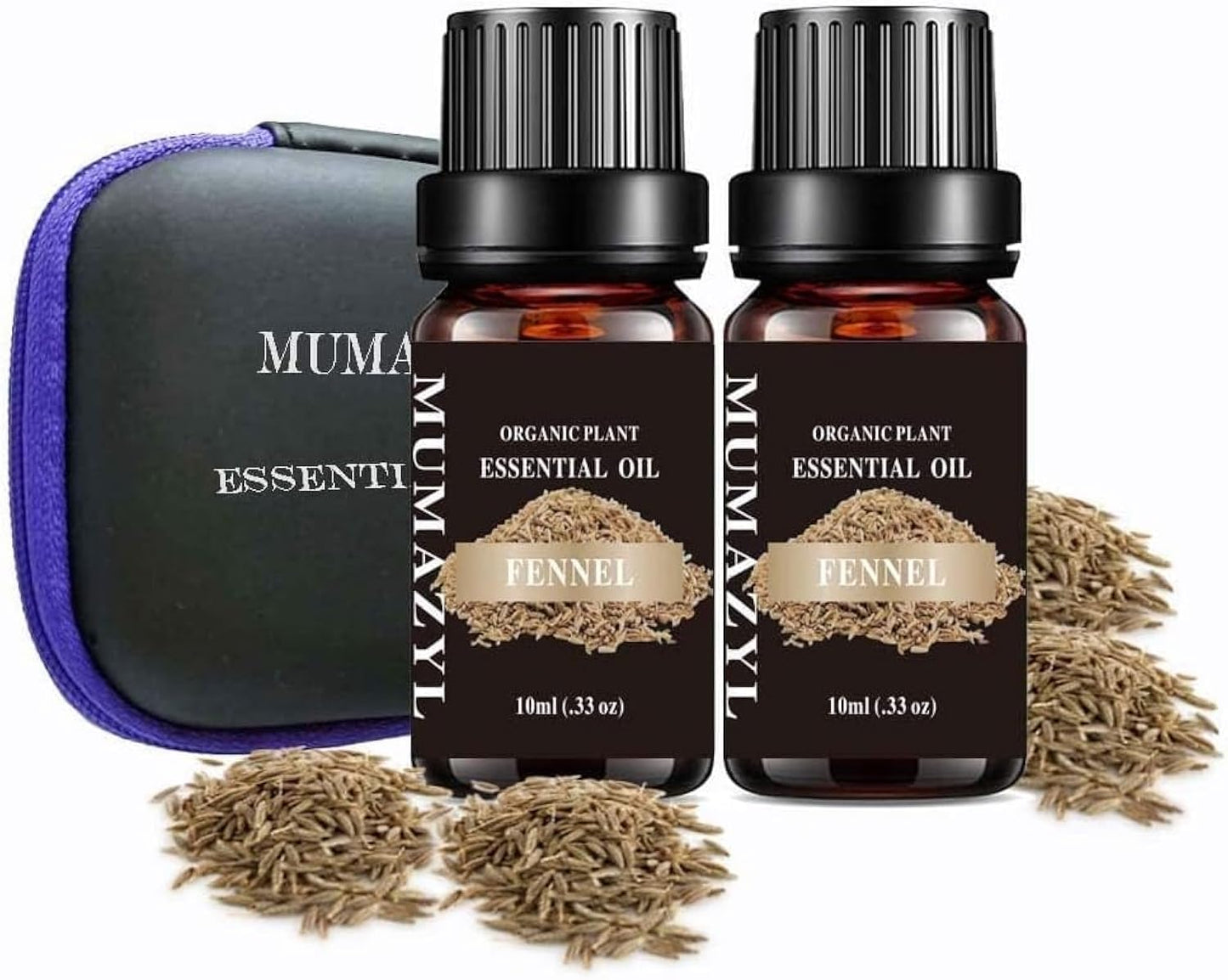 Fennel Essential Oil 10ml – 2 Pack for Diffusers, Candles & Soap