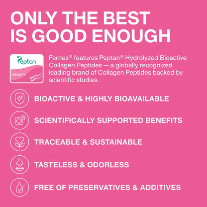 Advanced Collagen Peptides for Women – Grass-Fed Type I & III, 10g per Scoop, Unflavored