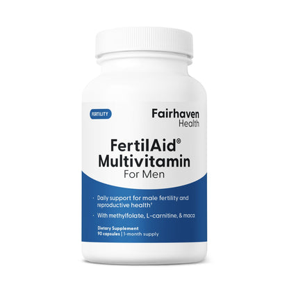 FertilAid for Men - Count & Motility Support (90 Capsules)