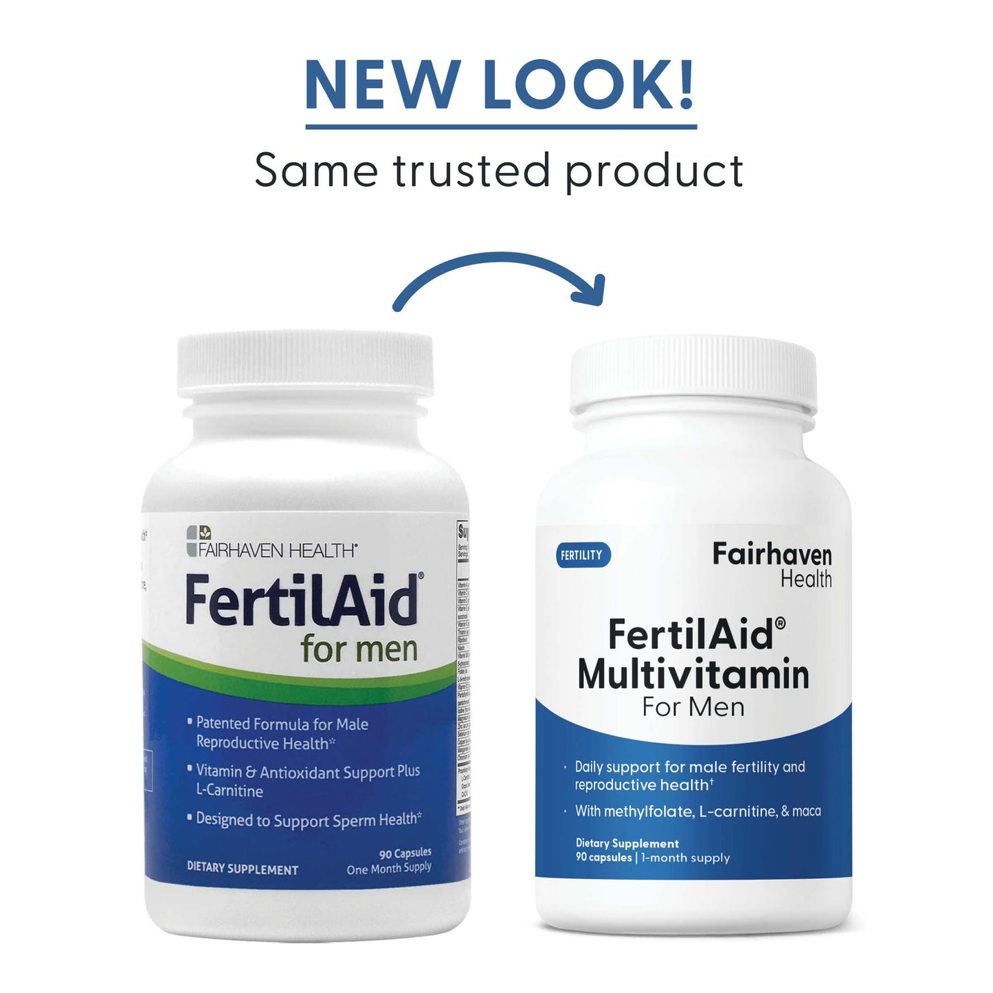 FertilAid for Men - Count & Motility Support (90 Capsules)