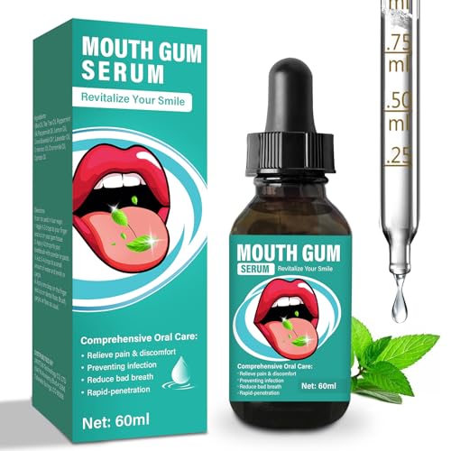 Feulover Gum Restore Drops - Natural Gum Support, Fresh Breath, Alcohol-Free