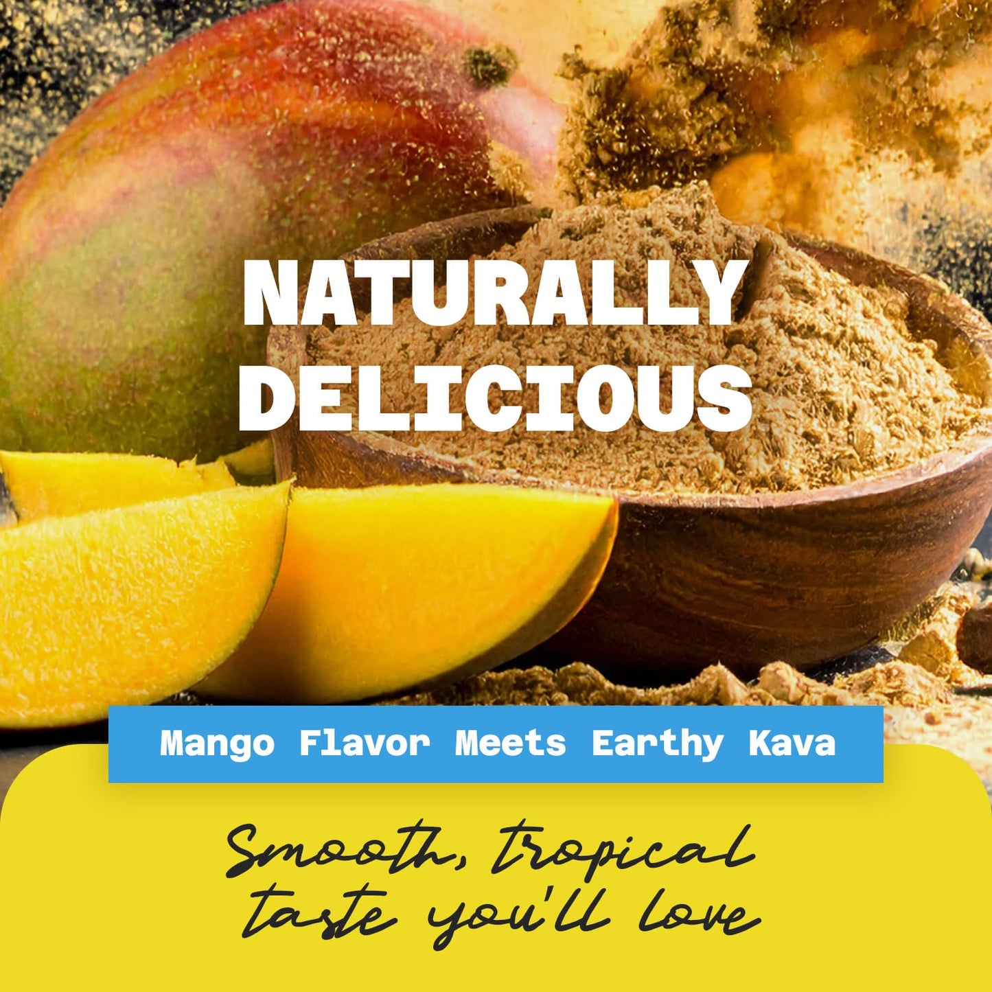 Fiji Vanua Kava GUMM-Ease Mango Gummies - 20 ct, 3.52 oz