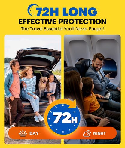 FILLOVE 52ct Motion Sickness Patches – Non-Drowsy, 72H Lasting Relief