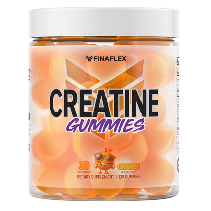 FINAFLEX Creatine Gummies - 120 Gummies | 5g Creatine Monohydrate Per Serving