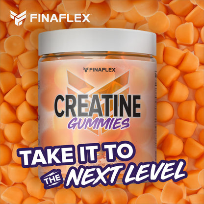 FINAFLEX Creatine Gummies - 120 Gummies | 5g Creatine Monohydrate Per Serving