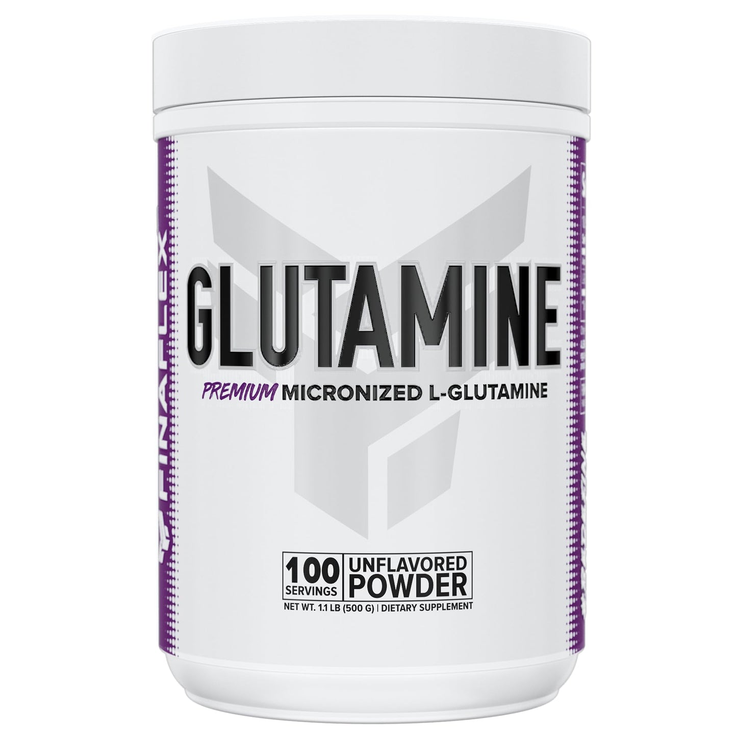 FINAFLEX Pure Glutamine, Unflavored - 1.1 lb | 100 Servings | Muscle Recovery