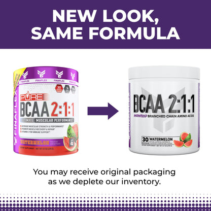 FINAFLEX Pure BCAA 2:1:1 Watermelon 9.7 oz | Strength, Recovery & Performance
