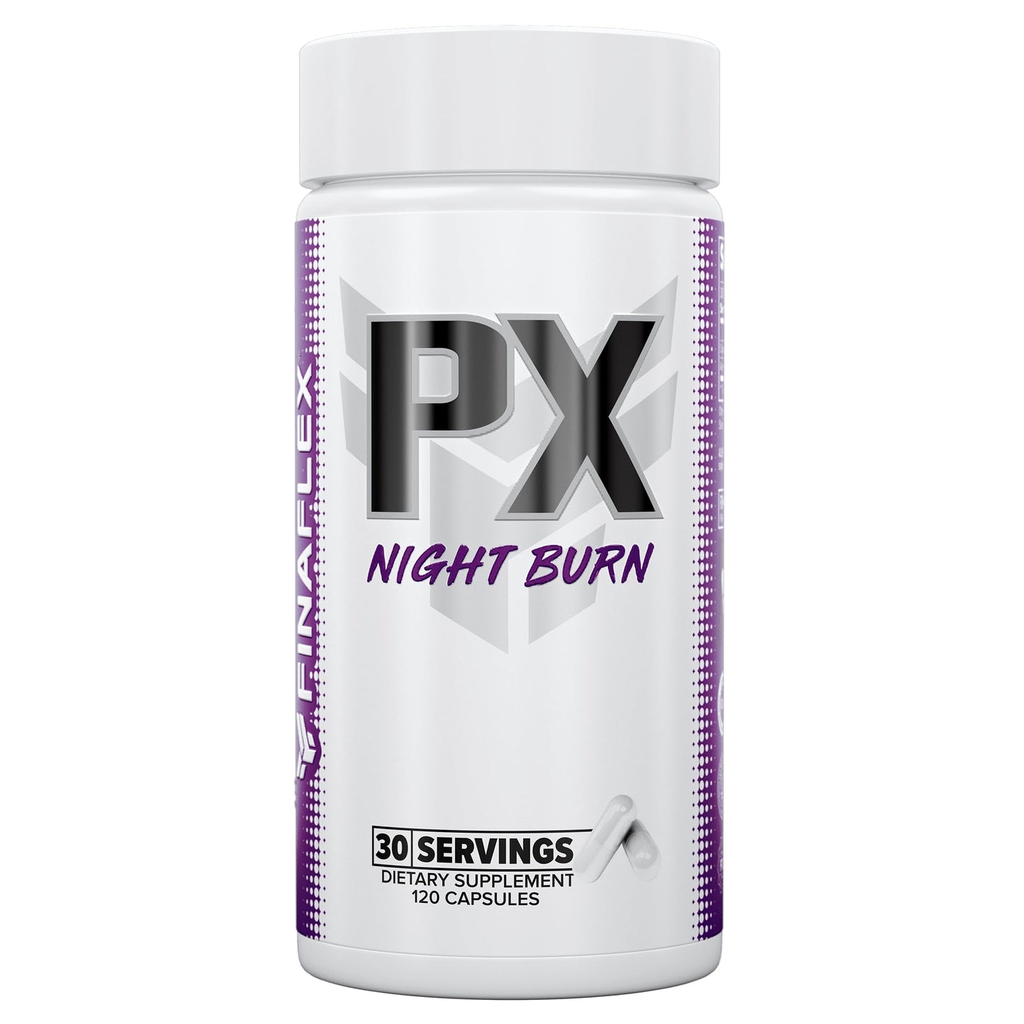 FINAFLEX PX Night Burn - Non-Stimulant Fat Burner | 120 Capsules