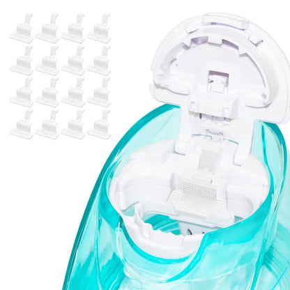 FireAnt Silicone Saline Pods Refills – Navage Compatible 16-Pack Reusable Pads