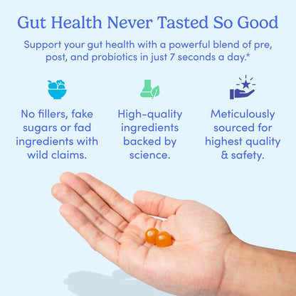 First Day 3-in-1 Probiotics for Men – Digestive, Immune & Dental Health (30-Day)