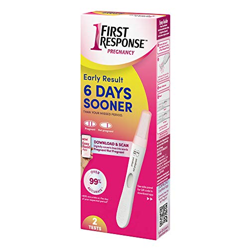 First Response Early Result Pregnancy Test – Pack of 2 (6 Days Early)