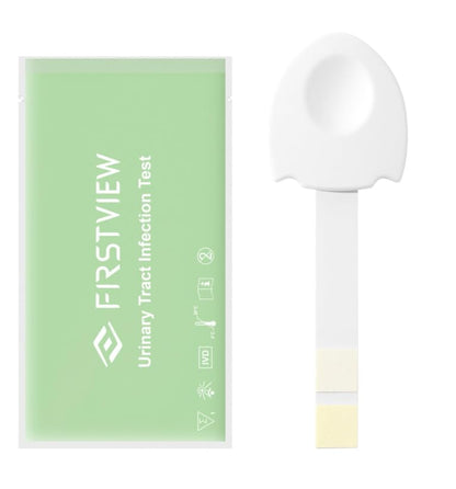 FIRSTVIEW UTI Test Strips – Leukocytes & Nitrites, 2-Minute Results (5 Pcs)