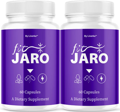 (2 Pack) FitJaro Advanced Formula – Maximum Strength Capsules & Pills, Premium All-Natural, 120 Capsules