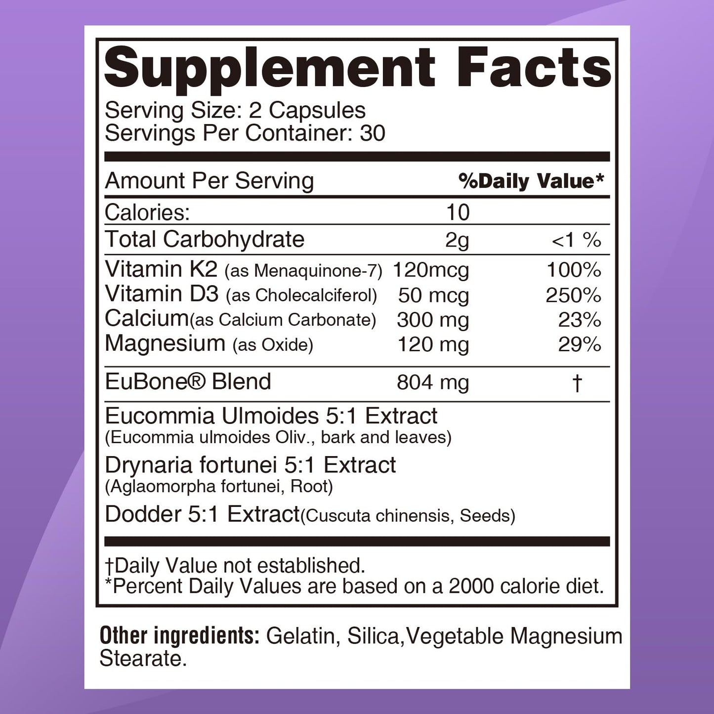 FitRx EuBone Calcium + Magnesium with Vitamin D3 & K2 – 30 Servings (Plant-Based Minis)