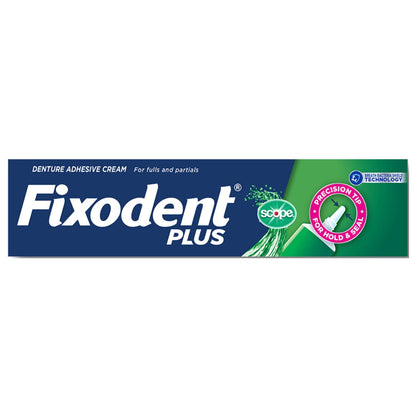 Fixodent Control Denture Adhesive Cream Plus Scope (2 oz) Pack of 8