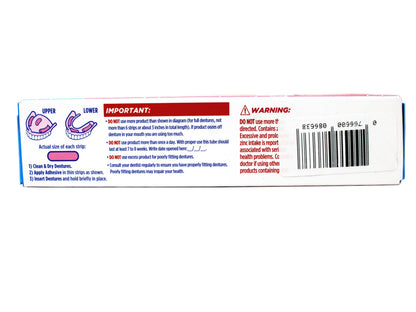Fixodent Original Denture Adhesive Cream 2.4 oz - 4 Pack | Mint