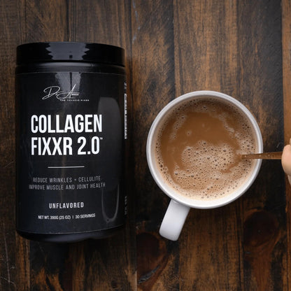 Fixxr Collagen 2.0 by Dr. Amie – 3 Bioactive Collagen Peptides | Unflavored | 30 Servings