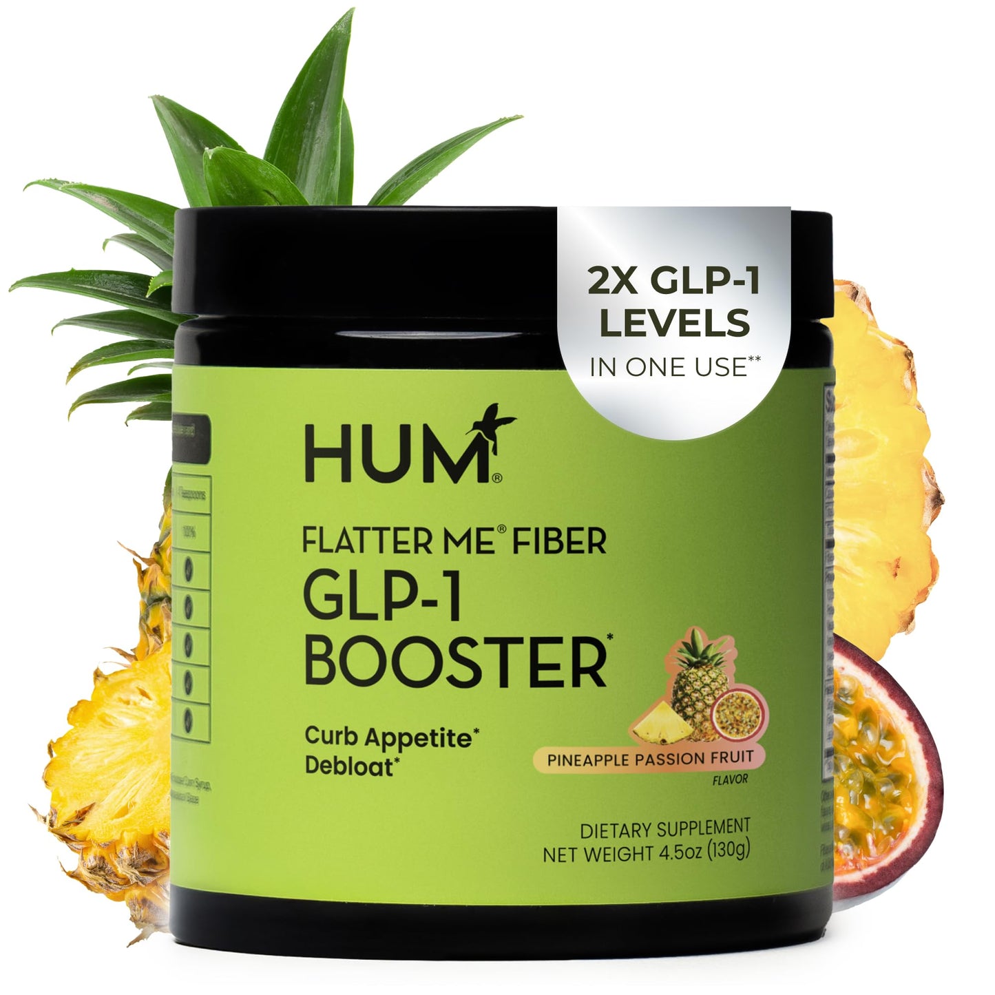 Flatter Me Fiber GLP-1 Booster - Weight Support Fiber Supplement