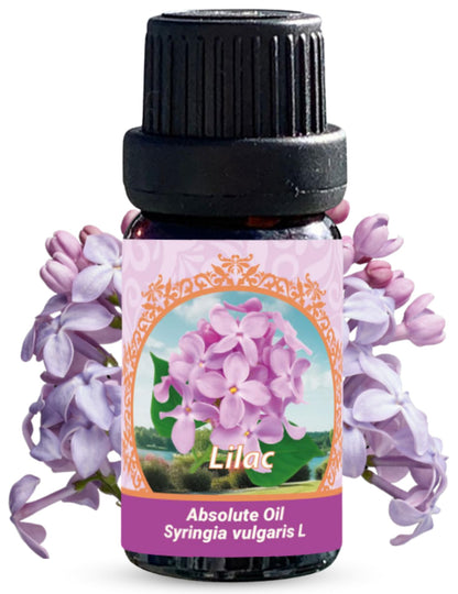 Lilac Absolute Oil | 100% Pure Syringa Vulgaris (Therapeutic Grade) | Flora Aromatics