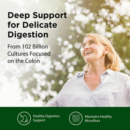 Flora Super Bifido Plus 102 Billion CFU | Raw Probiotics for Digestive Balance - 30 Veg Capsules