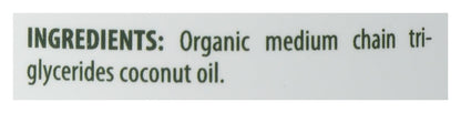 Flora Health MCT Oil Organic Energy Boost - C8/C10, Keto, Kosher, Non-GMO, 17 oz Glass Bottle