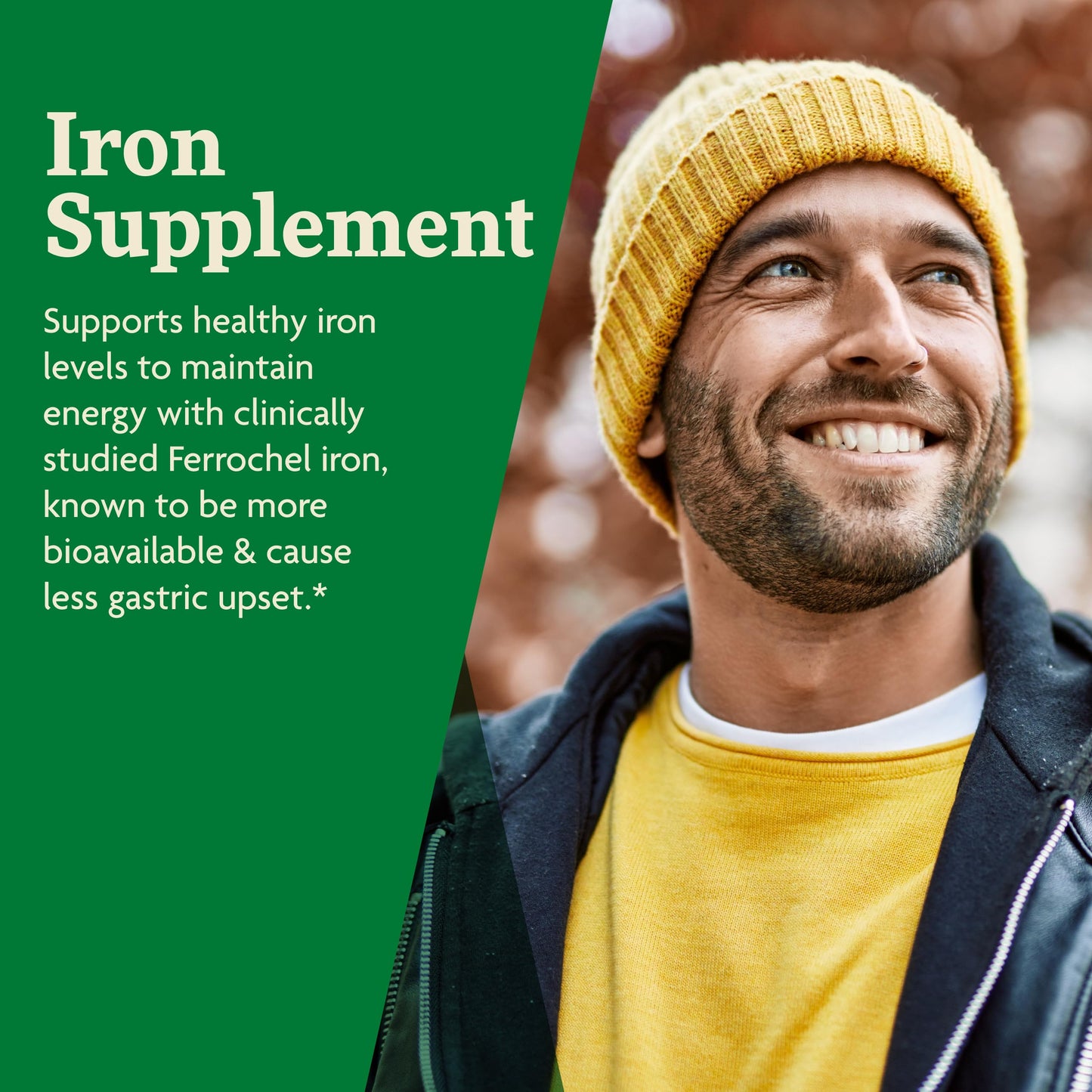 Floradix Iron + Herbs - Vegan Liquid Iron Supplement for Energy Support (60 Phyto-Caps) - Non-GMO, Gluten-Free, Soy-Free