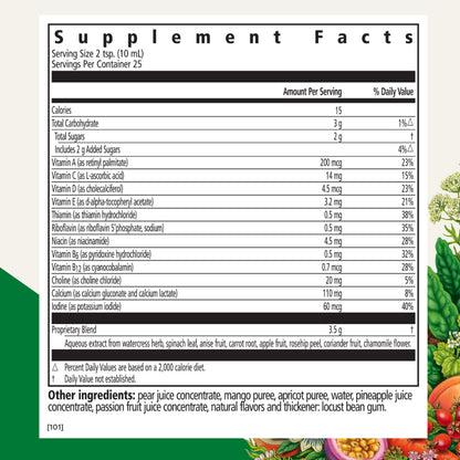 Floradix Kinder Love: Children's Liquid Multivitamin - Vegetarian, Non-GMO, Gluten-Free