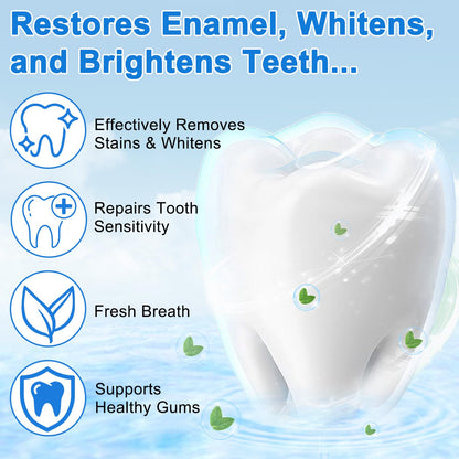 Hydroxyapatite Toothpaste 9.9% for Enamel Protection – Fluoride-Free (120g)