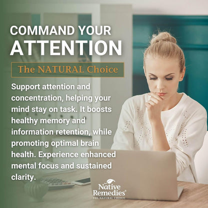 Native Remedies Focus Formula - Natural Focus Support