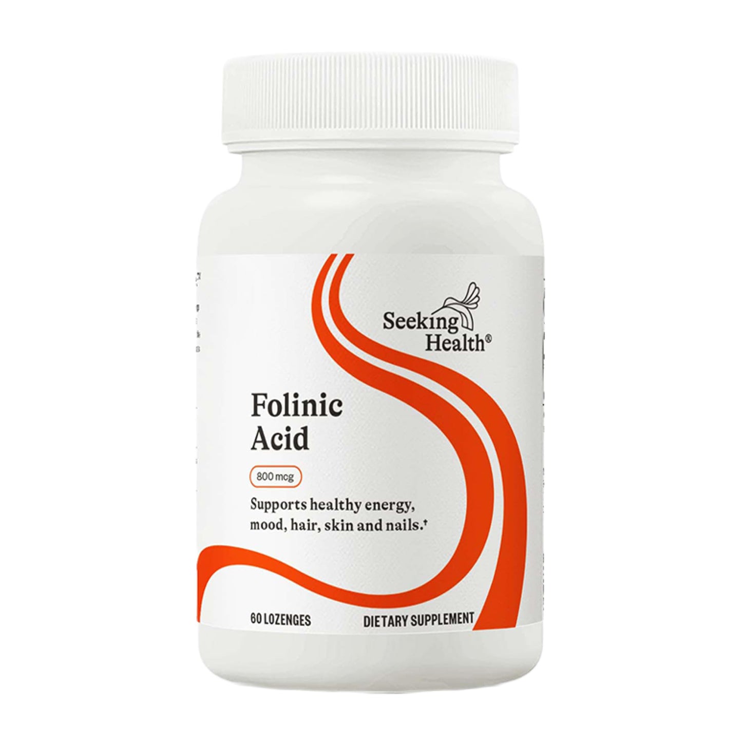 Folinic Acid 1360 mcg DFE (60 Lozenges) – Methyl-Free Folinic Acid | Seeking Health
